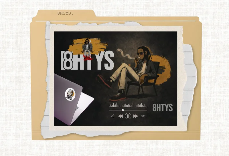 8HTYS, brand design by JustBee