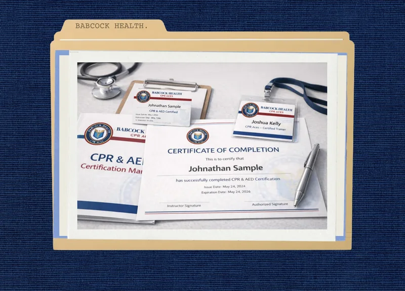 Babcock Health, brand design by JustBee