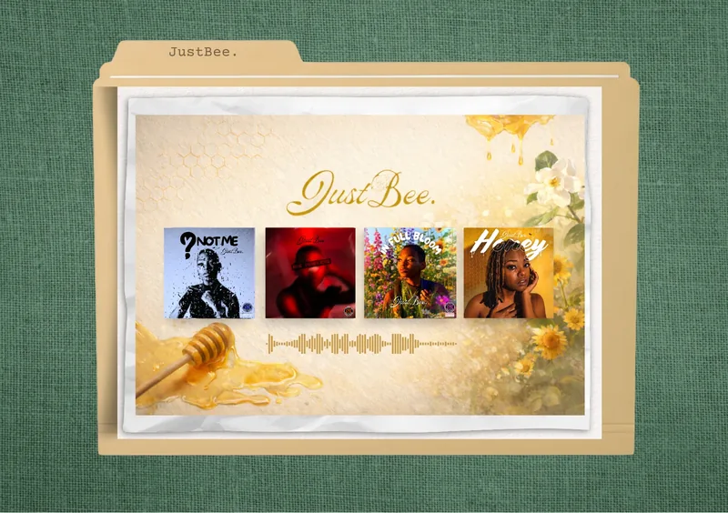 JustBee. logo, brand design by JustBee