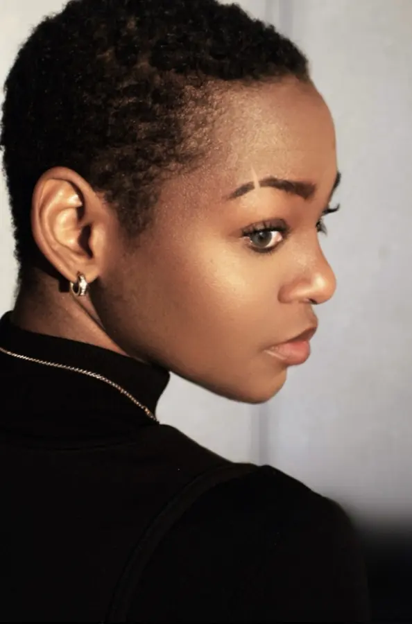 JustBee in side profile